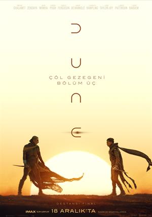 Dune: Çöl Gezegeni Bölüm Üç afişi