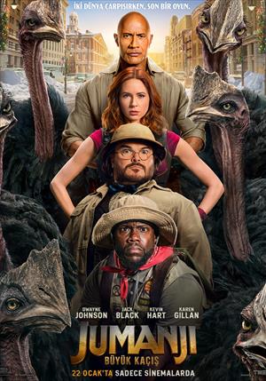 Jumanji: Büyük Kaçış afişi