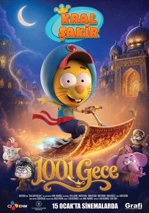 Kral Şakir: 1001 Gece afişi