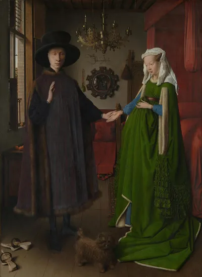Arnolfini Portresi — Jan van Eyck, 1434