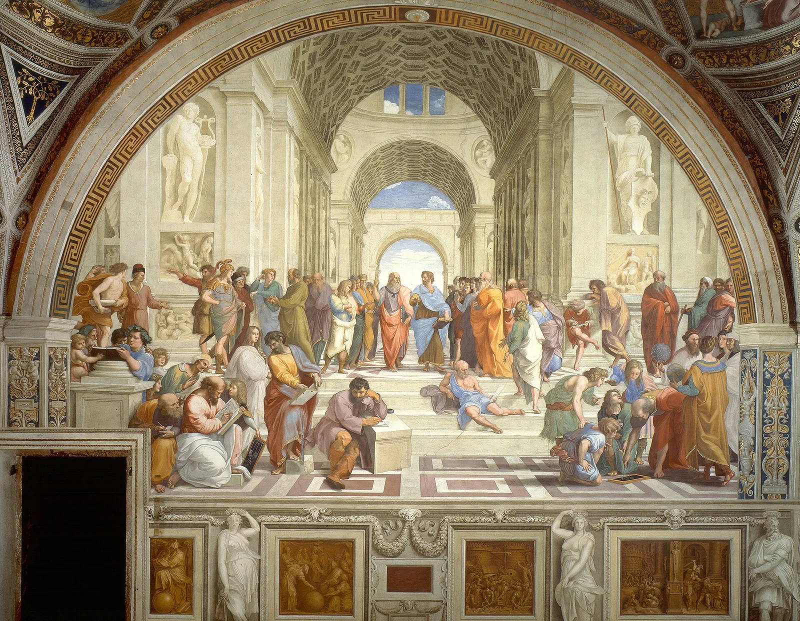 Atina Okulu — Raffaello Sanzio, 1509–1511