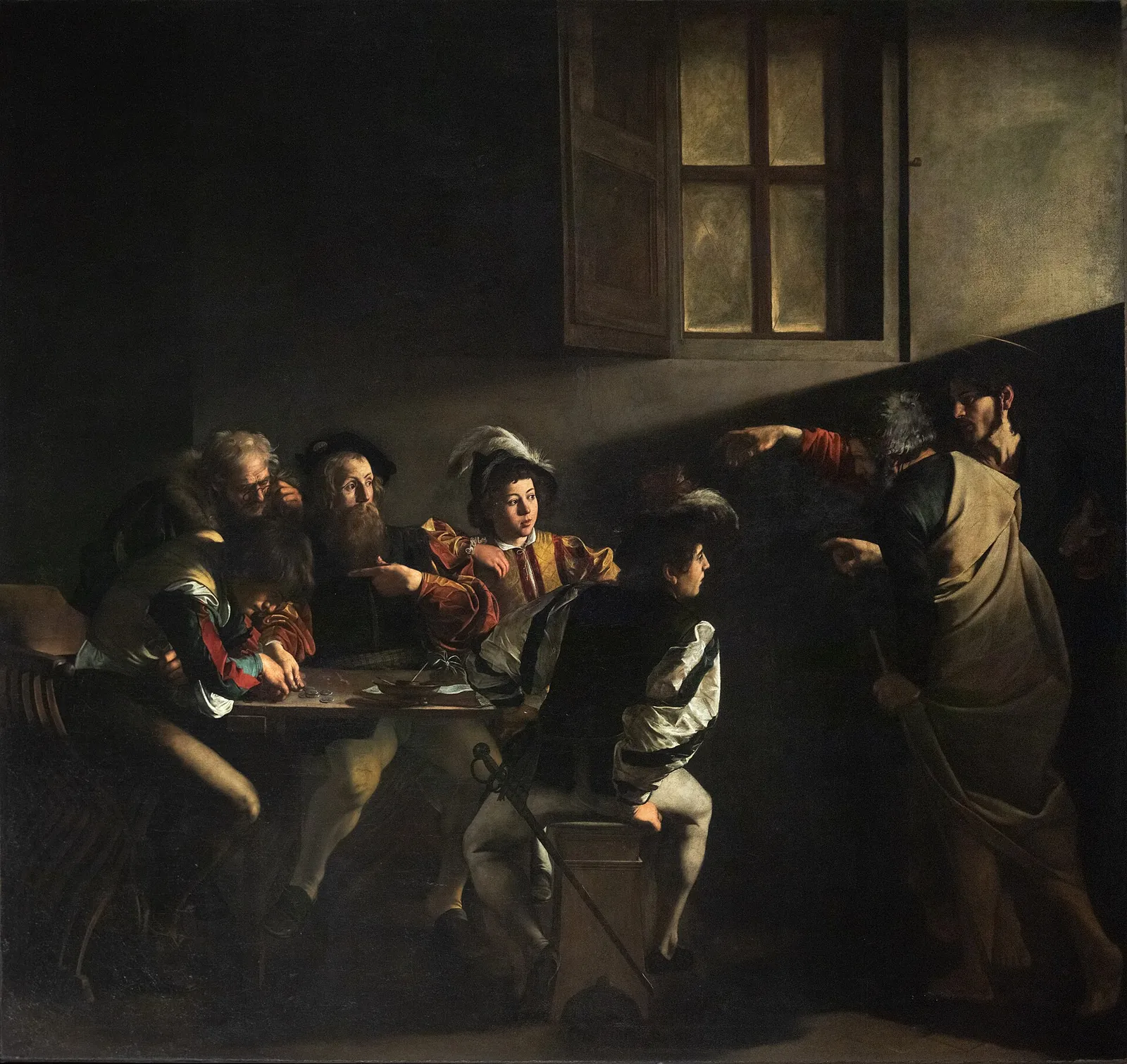 Aziz Matta’nın Çağrılışı — Caravaggio, 1599–1600