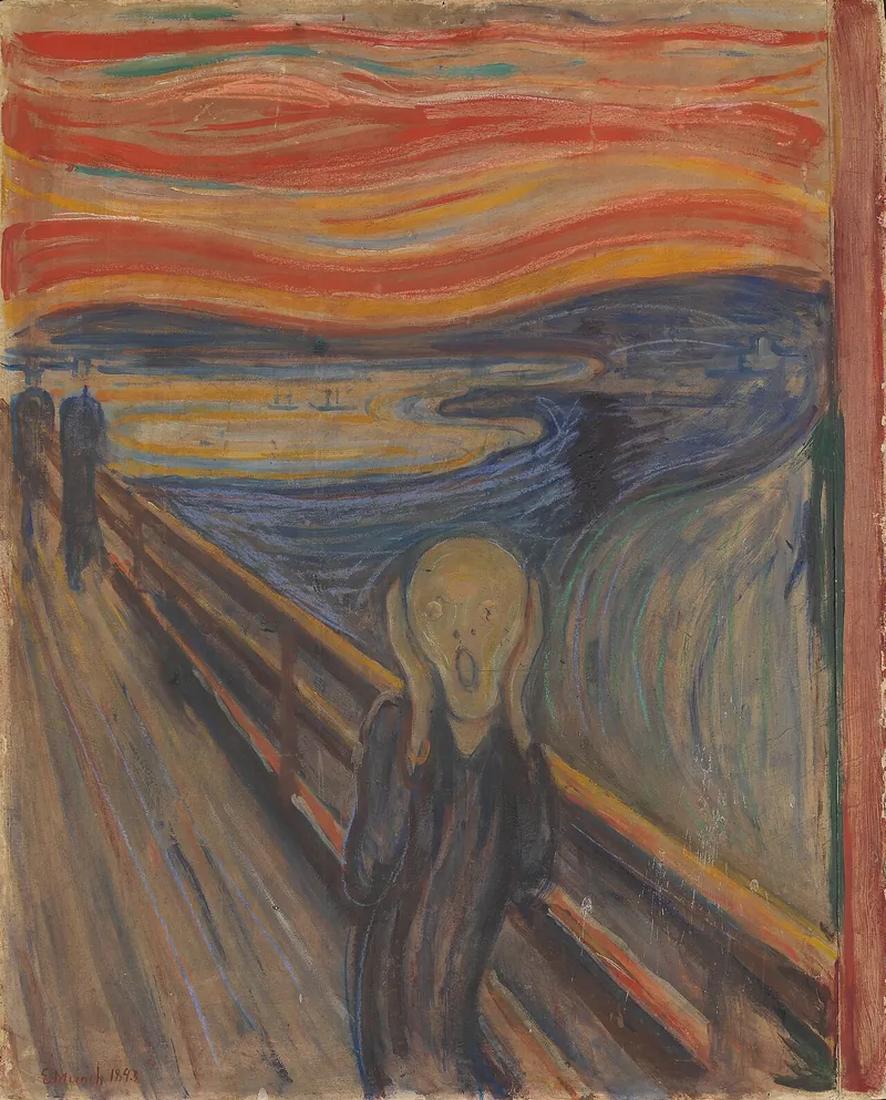 Çığlık — Edvard Munch, 1893