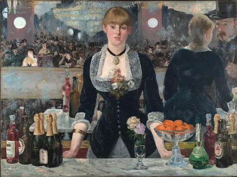 Folies-Bergère’de Bir Bar — Édouard Manet, 1882