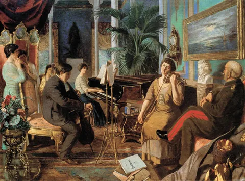 Haremde Beethoven — Abdülmecid Efendi, 1915