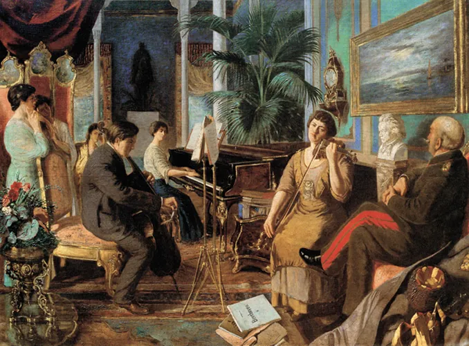 Haremde Beethoven — Abdülmecid Efendi, 1915