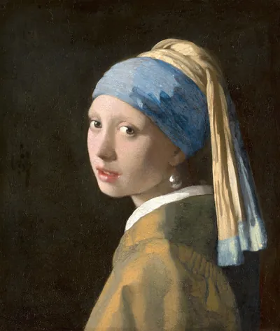 İnci Küpeli Kız — Johannes Vermeer, y. 1665