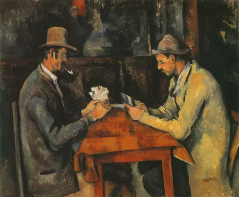 Kart Oyuncuları — Paul Cézanne, y. 1892–1896