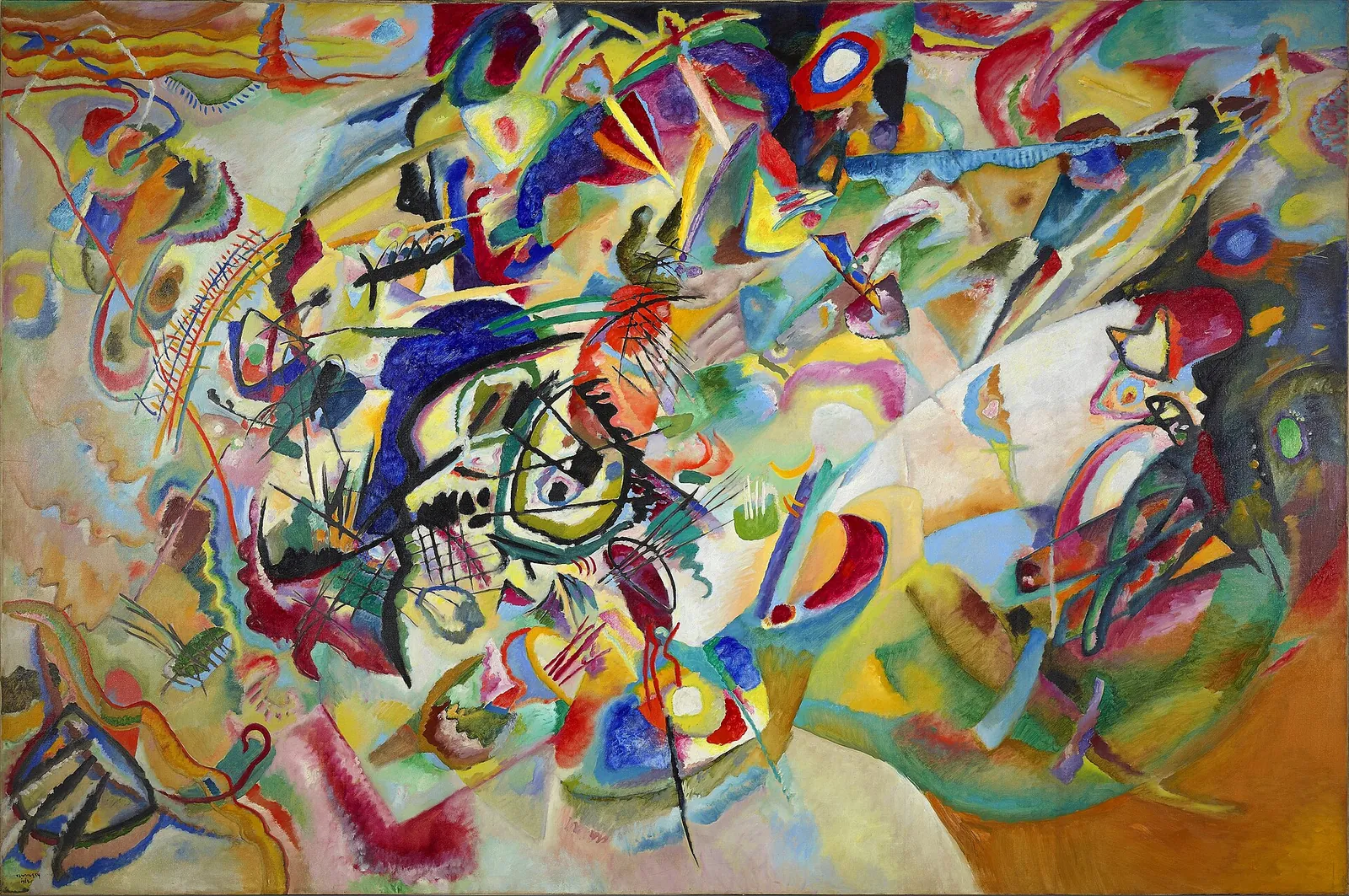 Kompozisyon VII — Vassily Kandinsky, 1913