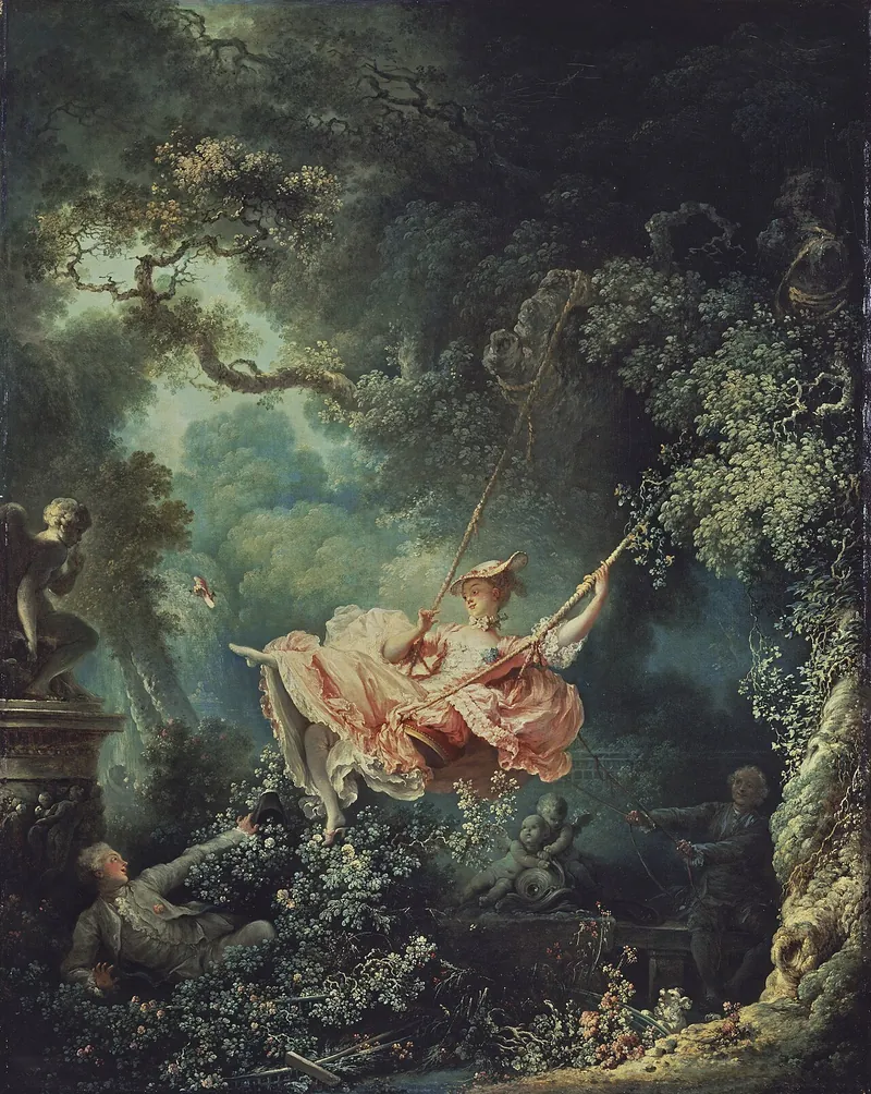 Salıncak — Jean-Honoré Fragonard, 1767
