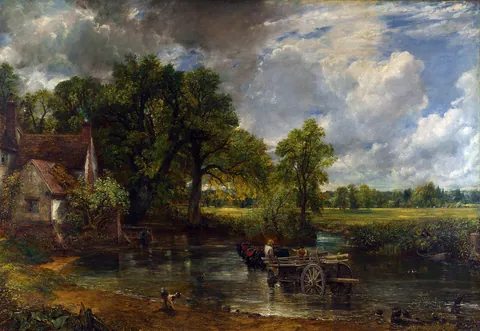 Saman Arabası — John Constable, 1821