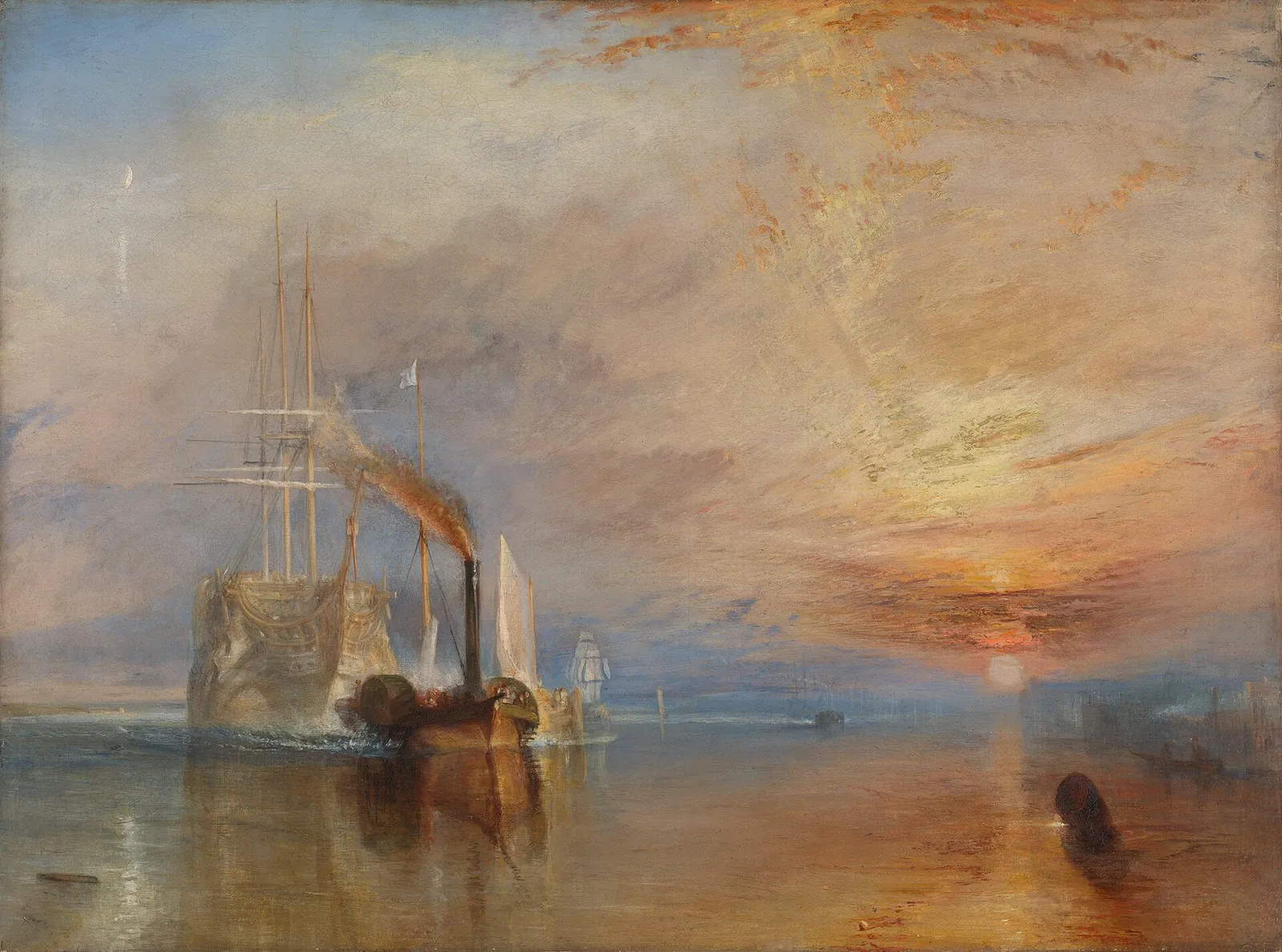 Savaş Gemisi Temeraire — J. M. W. Turner, 1839