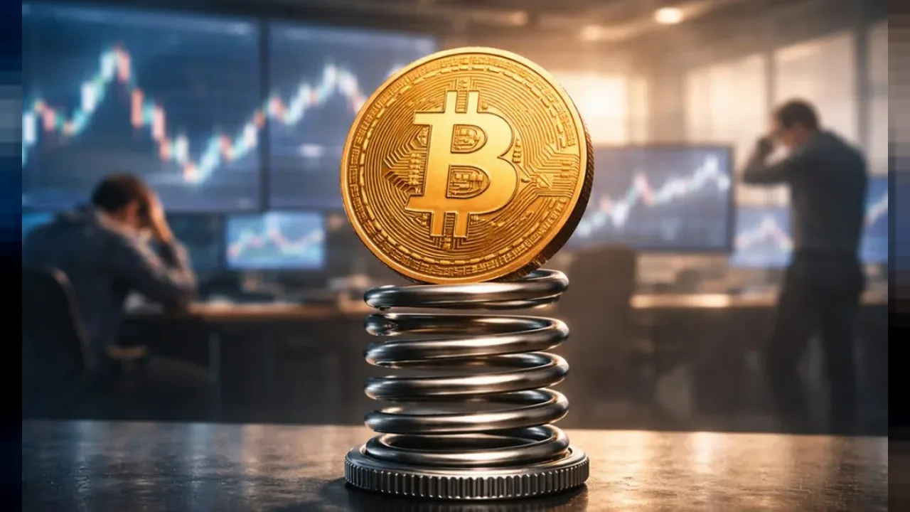 Bitcoin fiyatında 65 bin dolar direnç bölgesini gösteren piyasa grafiği