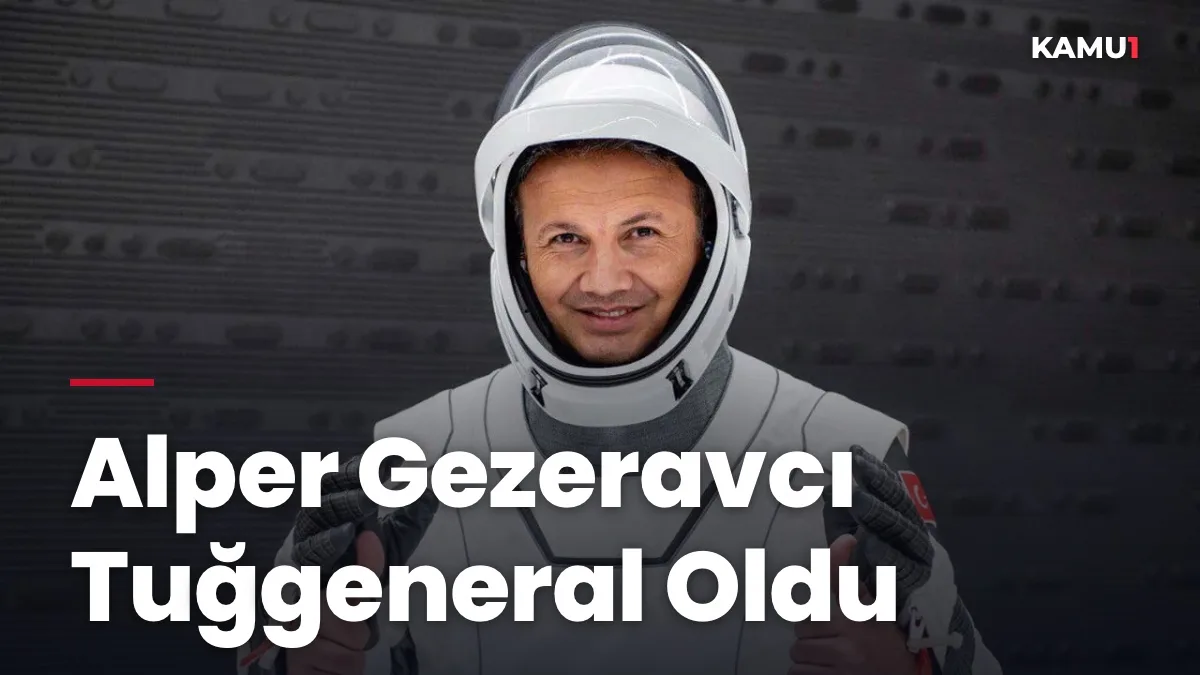 YAŞ kararları kapsamında Tuğgeneralliğe terfi eden Alper Gezeravcı