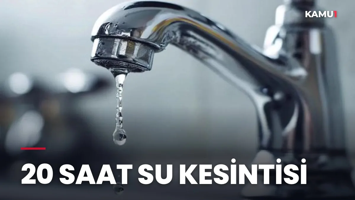 İSKİ'nin İstanbul'da planladığı ilçe ve mahalle su kesintileri