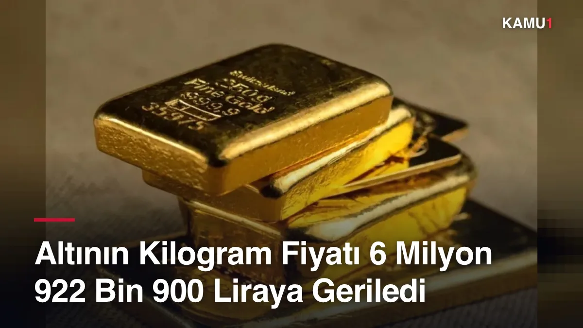 Altının kilogram fiyatı 6 milyon 905 bin 500 liraya düştü - Patronlar ...
