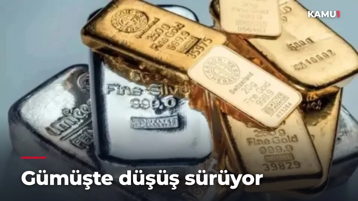 Gümüşte düşüş sürüyor: ons 64,59 dolar seviyesinde 2 Eylül 2026