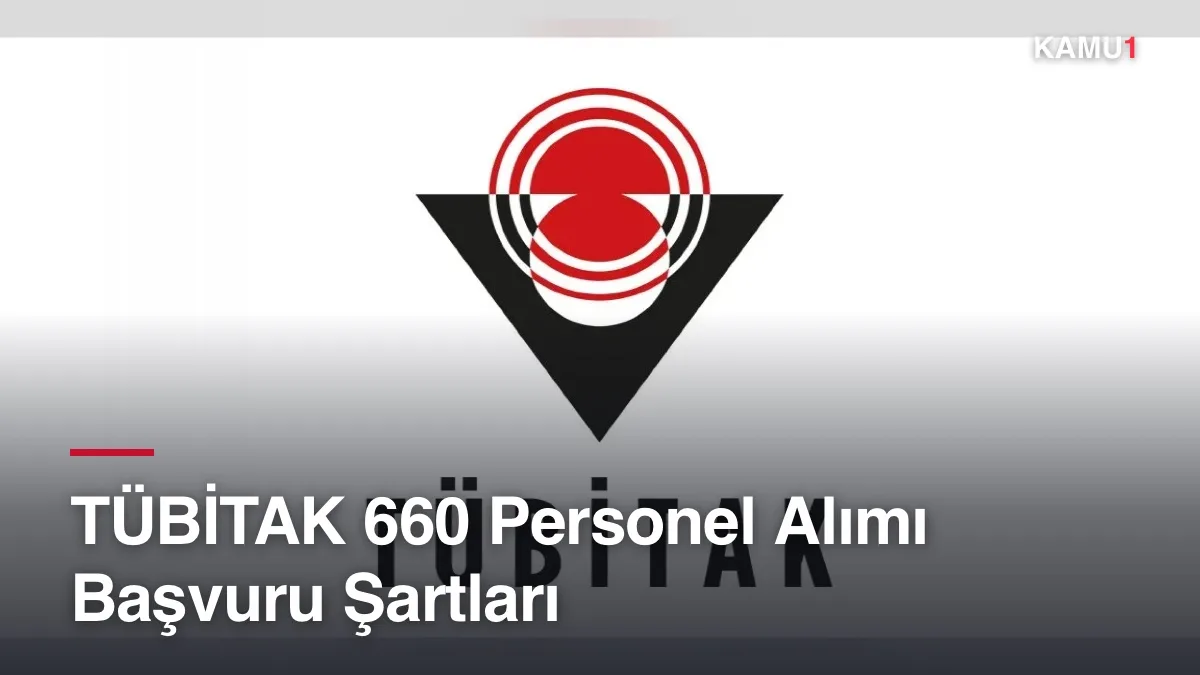 TÜBİTAK 311 personel alımı 2022