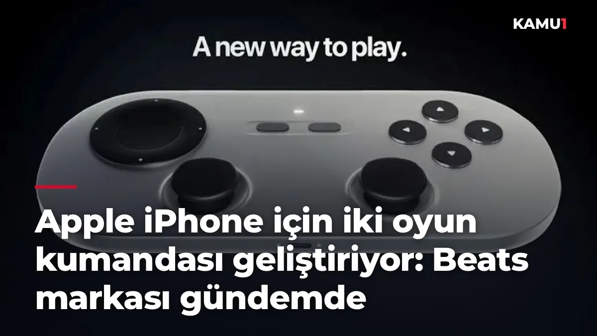 Apple iPhone için iki oyun kumandası geliştiriyor: Beats markası gündemde