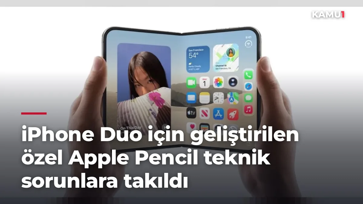 iPhone Duo için geliştirilen özel Apple Pencil teknik sorunlara takıldı