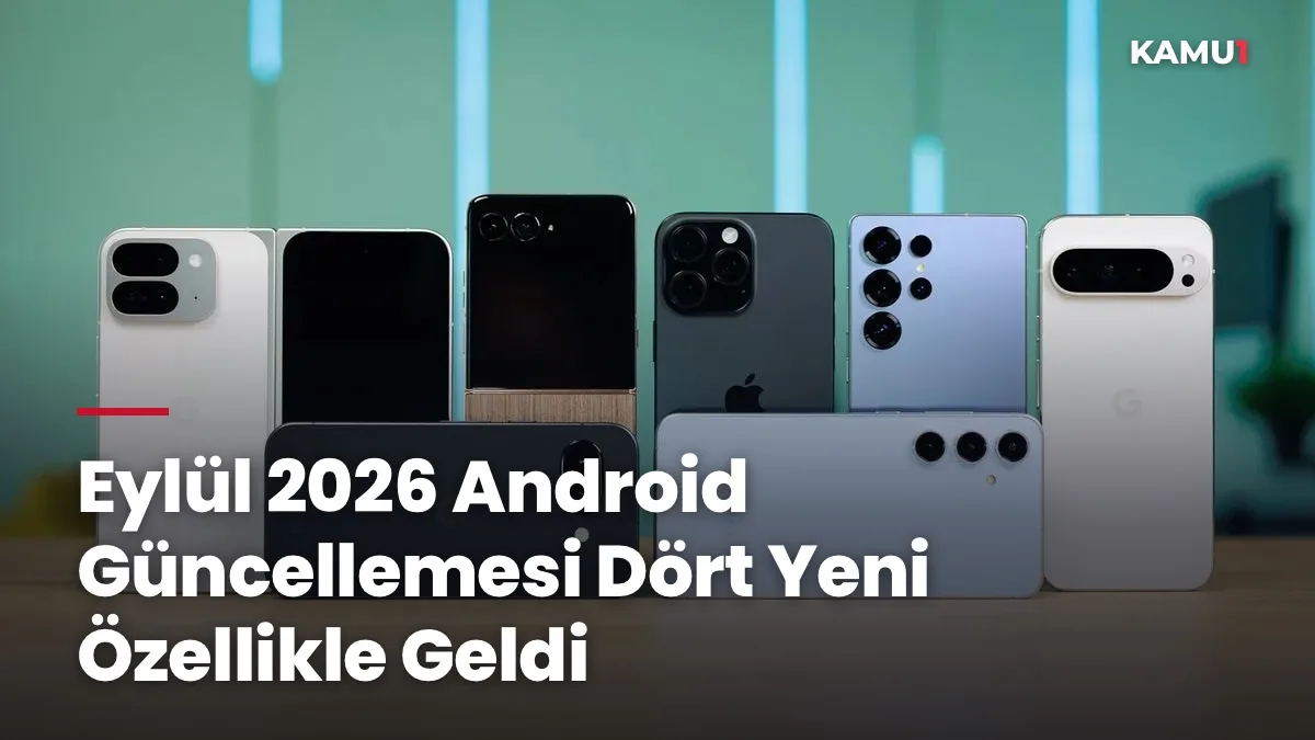 Eylül 2026 Android güncellemesindeki Find Hub ve Gemini özellikleri