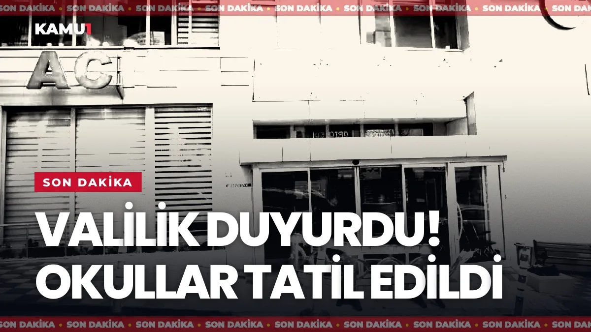 Tokat il merkezinde eğitim kurumlarında dezenfeksiyon çalışmaları yapılıyor