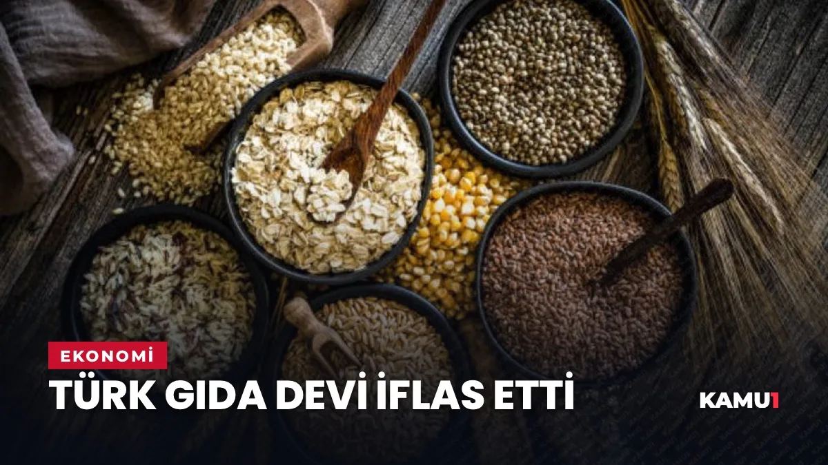 Taban Gıda Dış Ticaret AŞ hakkında verilen iflas kararı