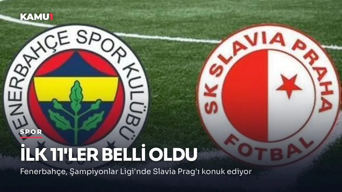 Fenerbahçe ile Slavia Prag arasındaki UEFA Şampiyonlar Ligi maçı öncesi stat