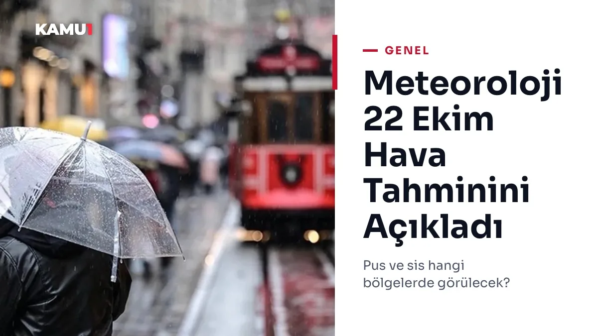 Sisli bir sabahda iç bölgelerde görüş mesafesinin düştüğü yol manzarası