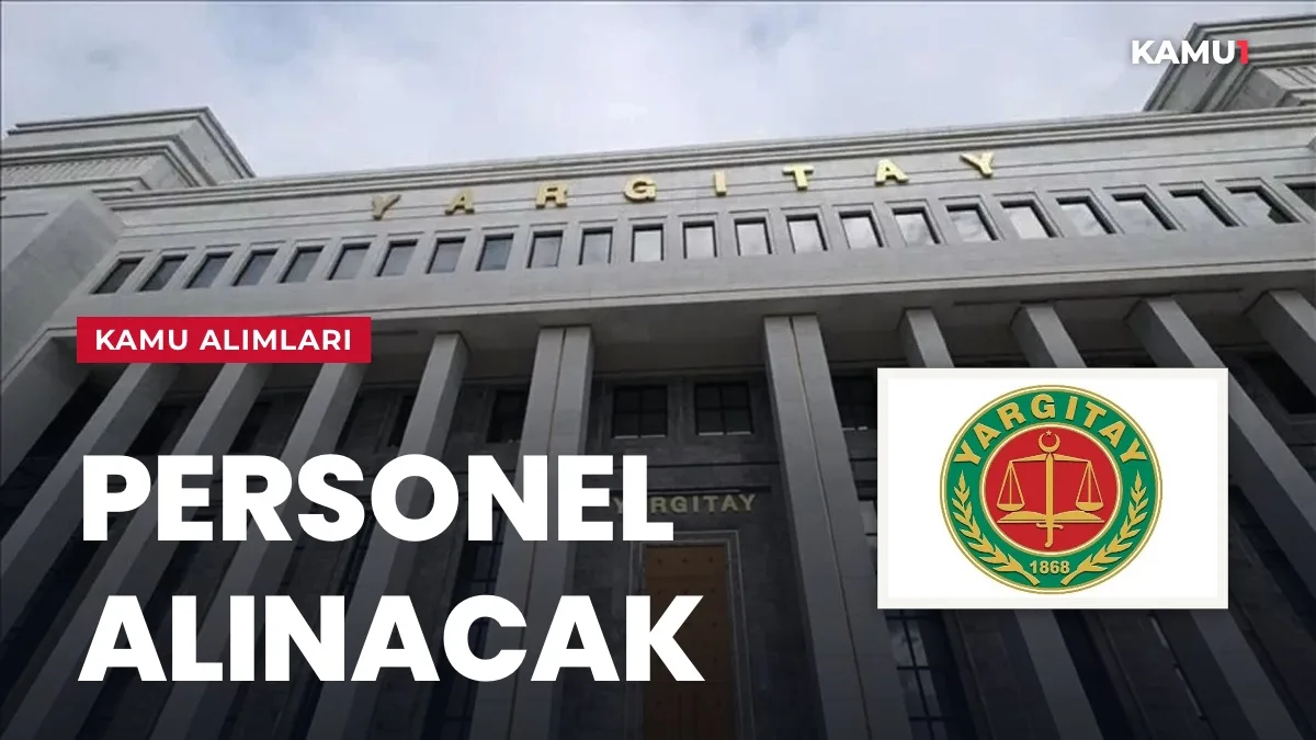 Yargıtay 4 bilişim personeli alacak: Başvurular 19 Ekim’de başlıyor