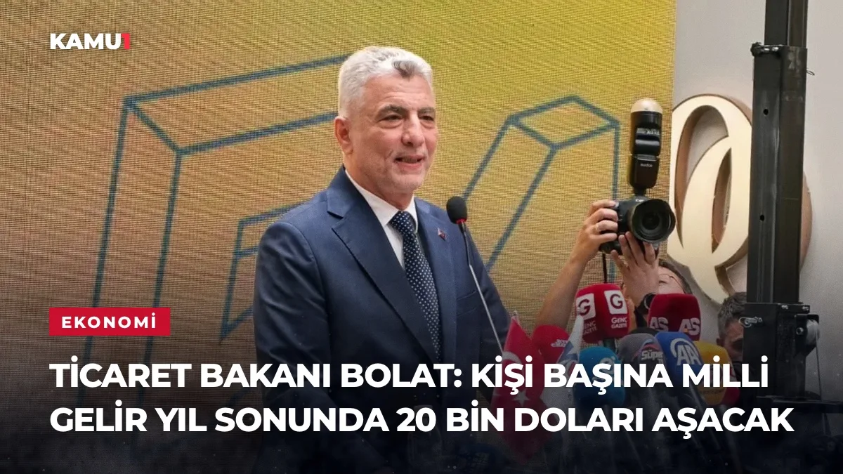 Ticaret Bakanı Ömer Bolat, Avrupa Uluslararası Müteahhitler Birliği Genel Kurulu'nda konuşma yapıyor