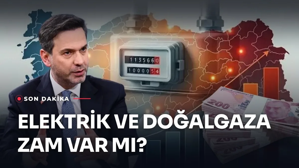 Enerji ve Tabii Kaynaklar Bakanı Alparslan Bayraktar doğalgaz fiyatlarına ilişkin açıklama yaptı