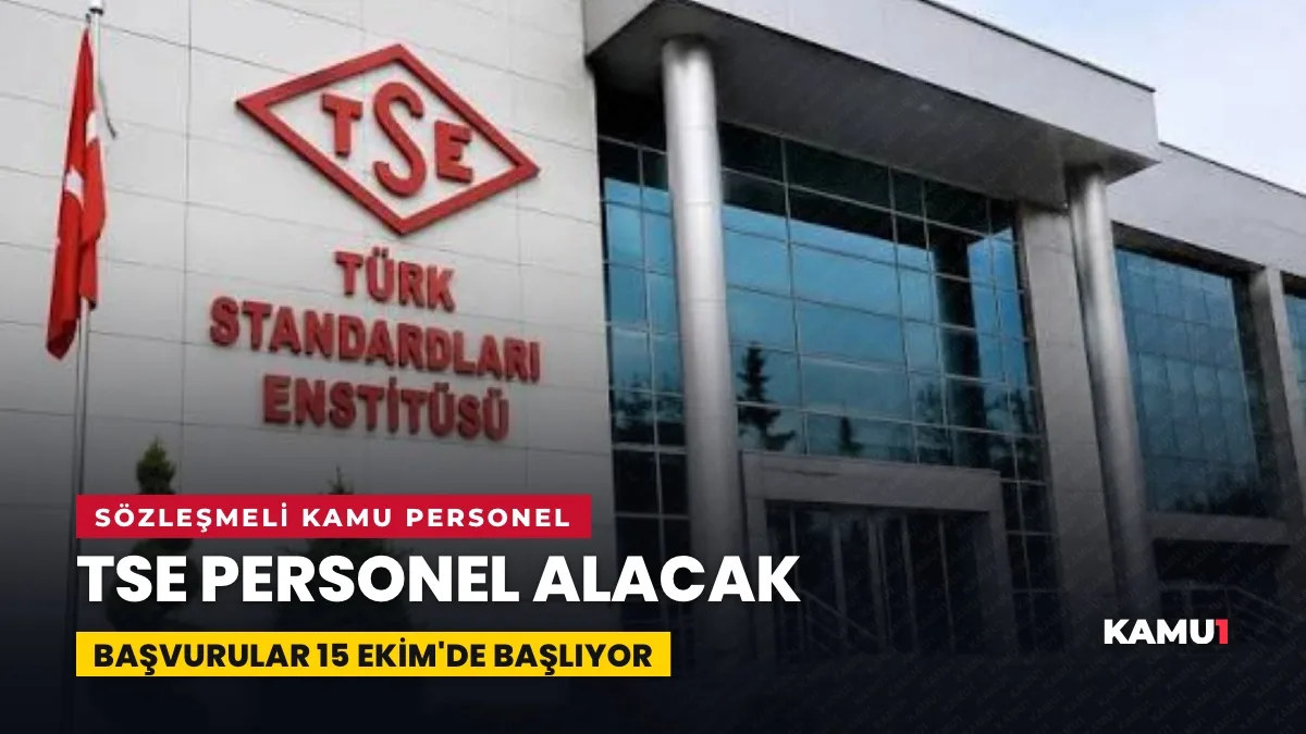 TSE personel alımı