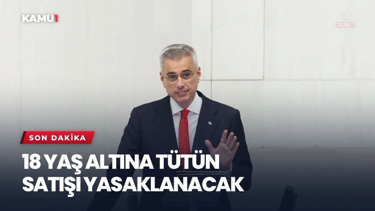 Sağlık Bakanı Kemal Memişoğlu tütün satışı yasağına ilişkin açıklama yapıyor