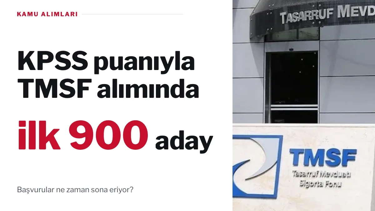 TMSF 75 Personel Alımı: Hangi Bölümler Başvurabilir, KPSS ve YDS Puanı Kaç?