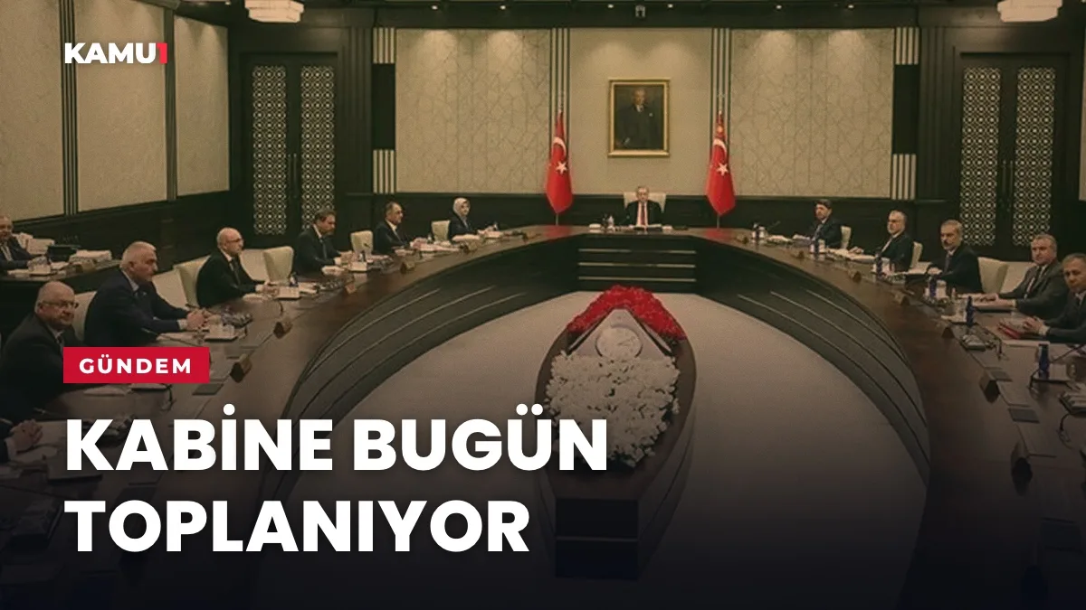 Cumhurbaşkanı Recep Tayyip Erdoğan Beştepe'de Kabine toplantısı öncesi