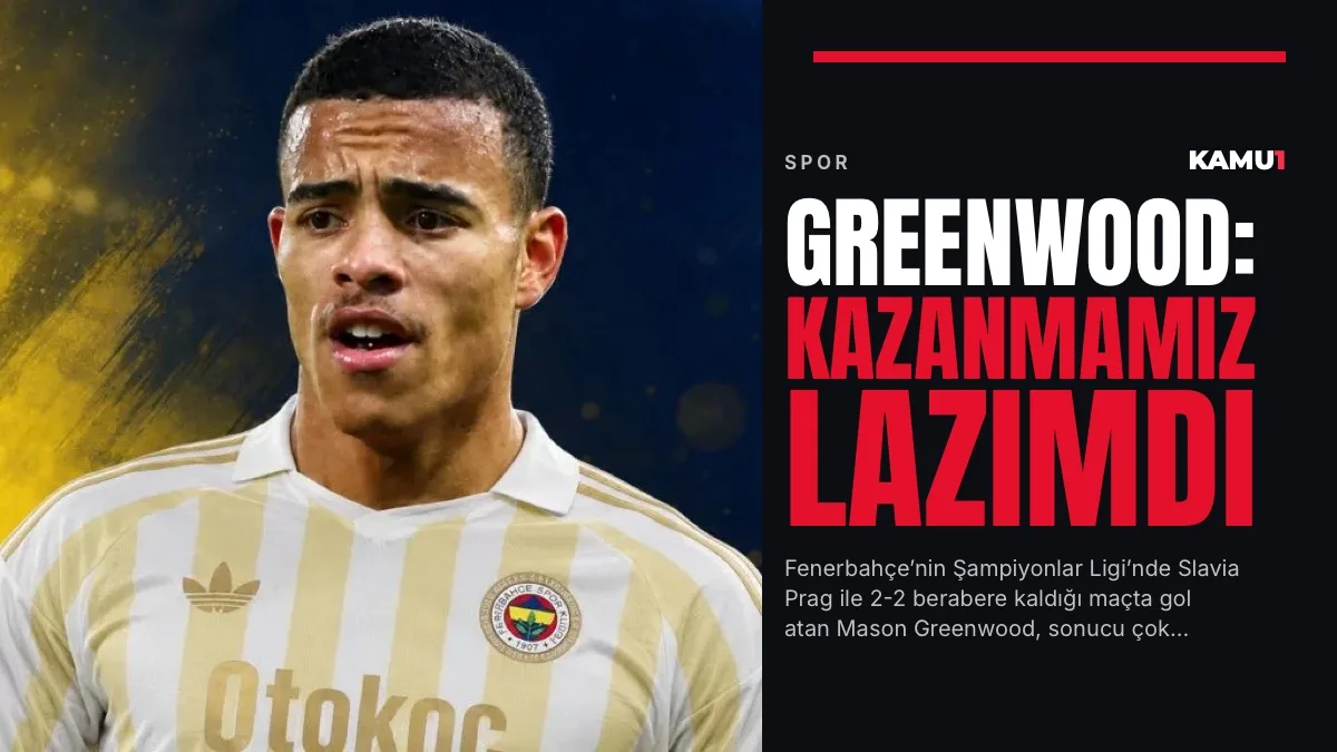 Slavia Prag beraberliği sonrası Greenwood: "Kazanmamız lazımdı"