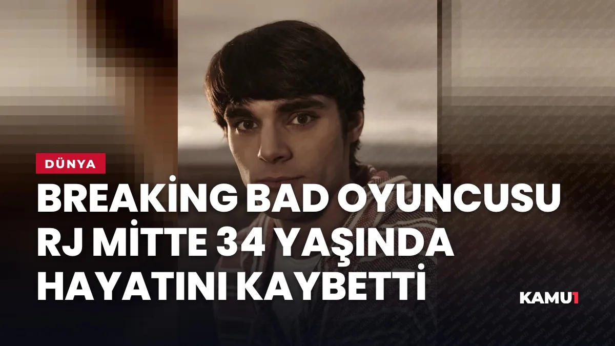 Breaking Bad dizisinde Walter White Jr. karakterini canlandıran RJ Mitte