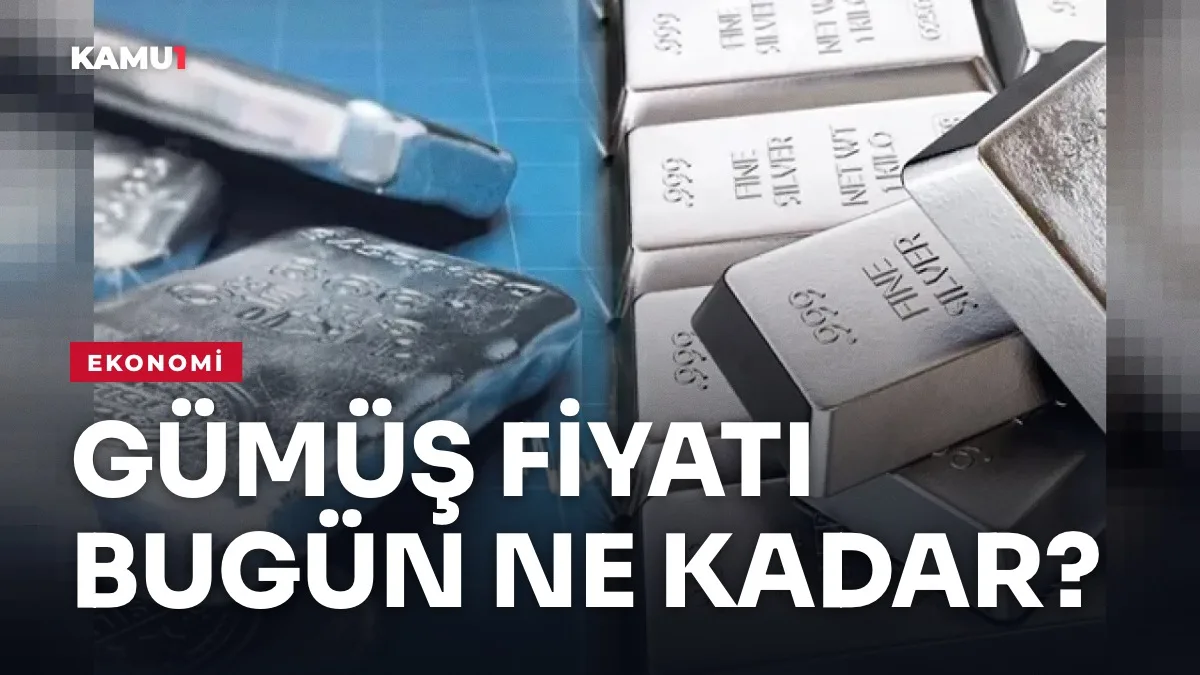 Gümüş fiyatı bugün ne kadar? Gram gümüş 89,59 TL - 15 Ekim 2026