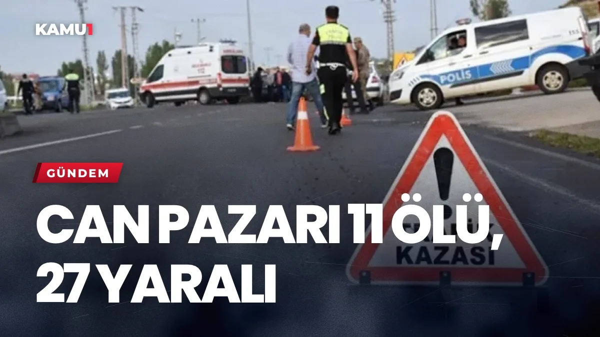 Manisa Akhisar'da otobüs ile kamyon çarpışması sonrası kurtarma çalışmaları