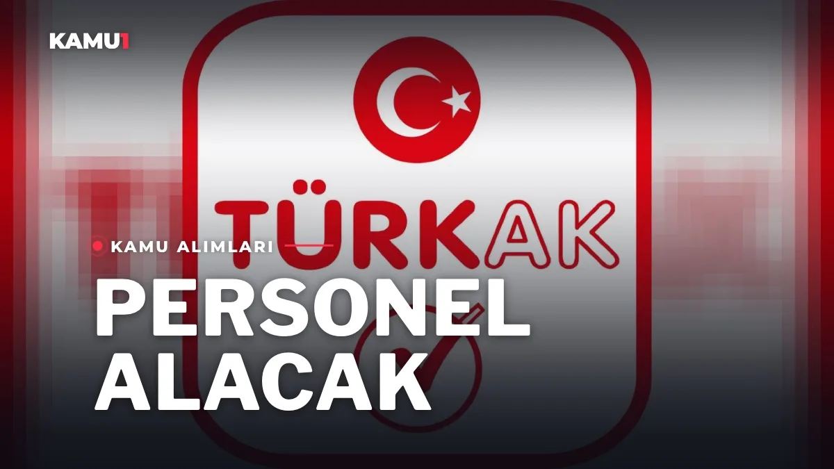 TÜRKAK personel alımı