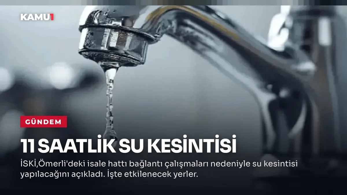 İSKİ ekipleri Arnavutköy'de isale hattı bağlantı çalışması yapıyor