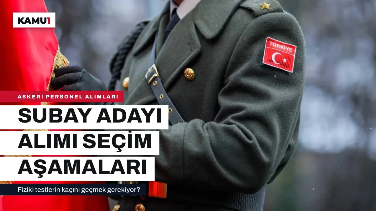 MSÜ 219 Muvazzaf Subay Adayı Alımı Başladı