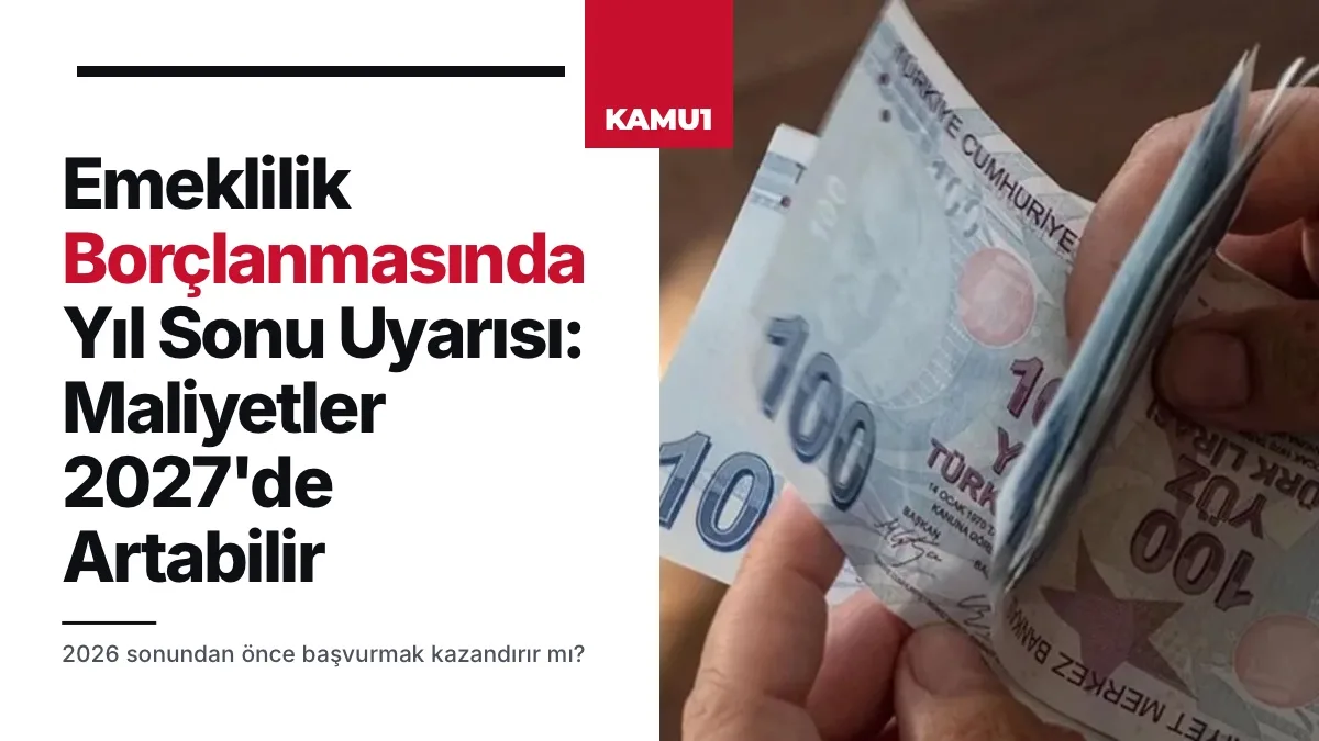 Emeklilik için prim borçlanması yapacak sigortalıların asgari ücret artışına göre değişen maliyetleri