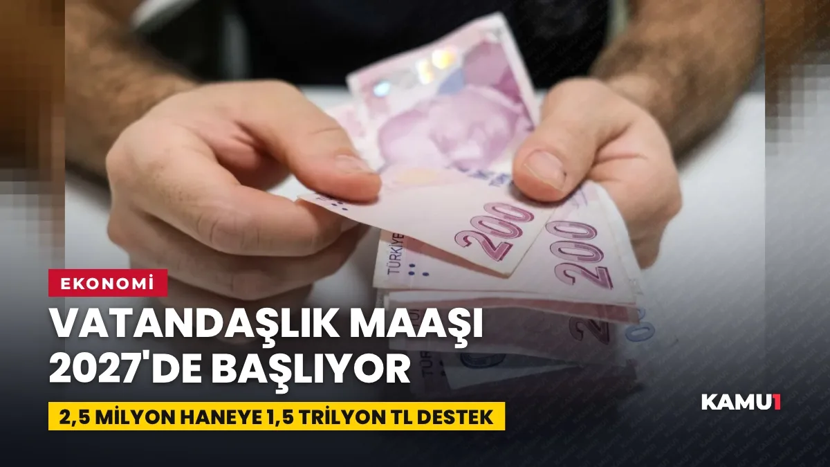 Vatandaşlık maaşı GETAD uygulaması kapsamında dar gelirli ailelere verilecek destek görseli