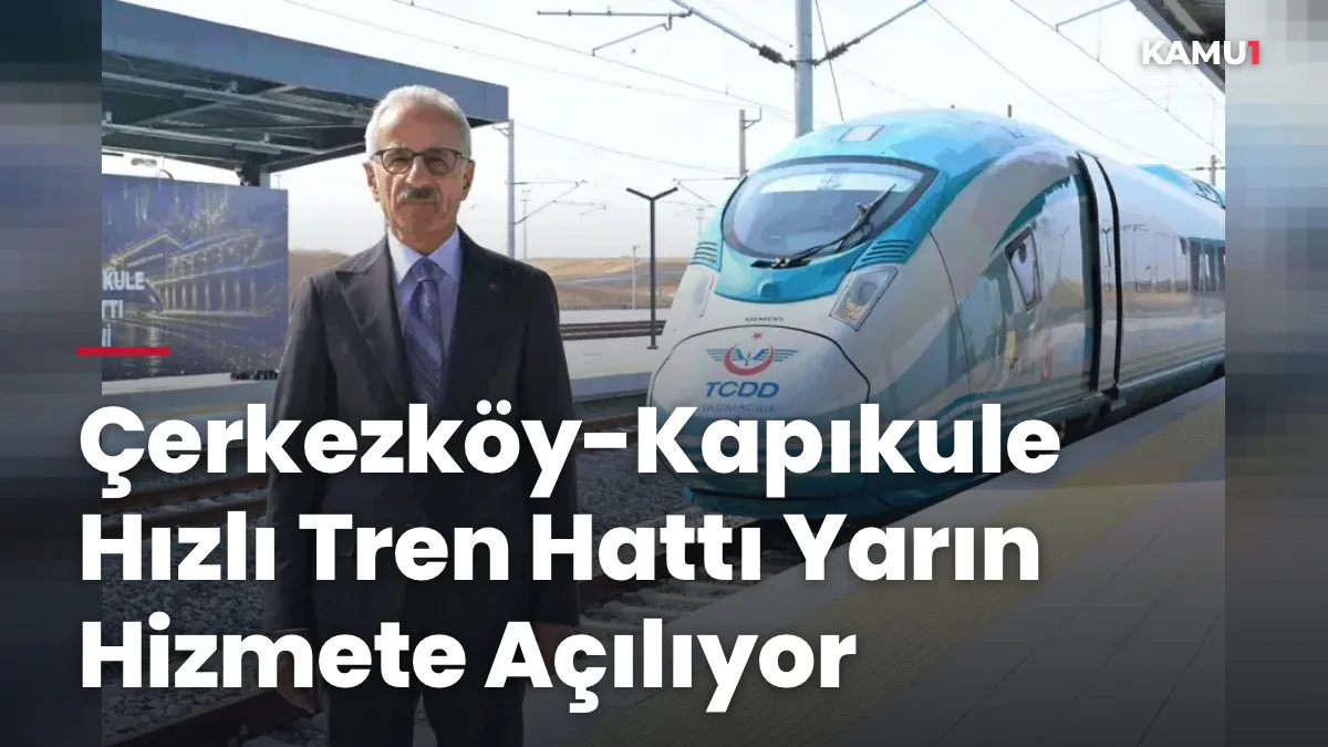 Çerkezköy-Kapıkule Hızlı Tren Hattı Babaeski istasyonu