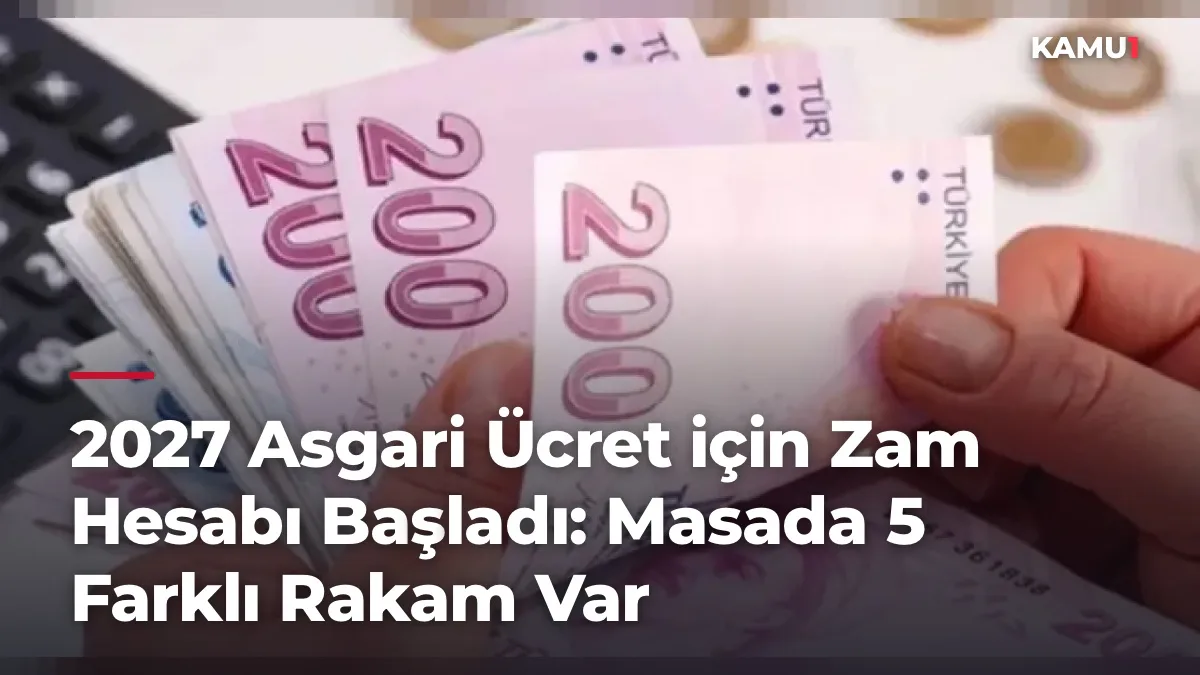 2027 Asgari Ücret Zam Beklentisi ve Tahminler - Secretcv