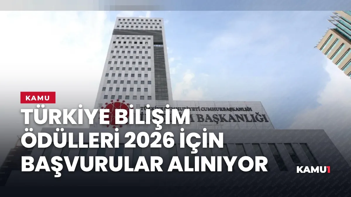 Türkiye Bilişim Ödülleri 2026 kamu bilişim projeleri ve ödül töreni