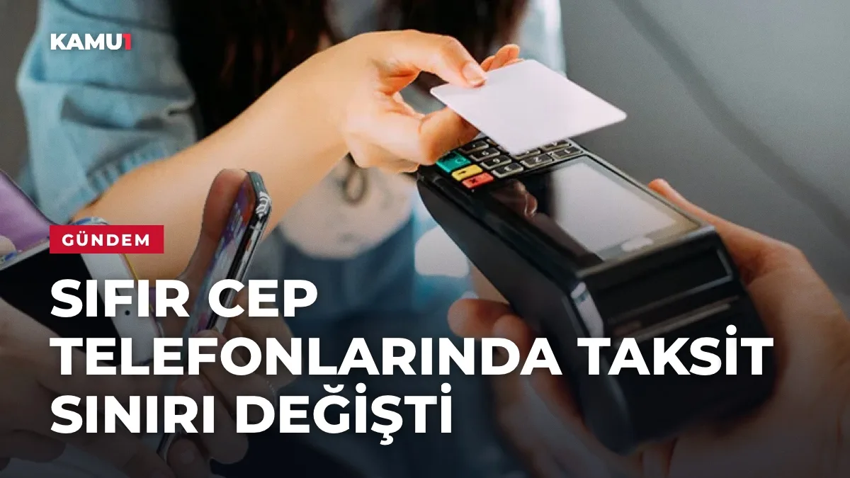 Cep telefonu ve taksit hesaplama ekranı