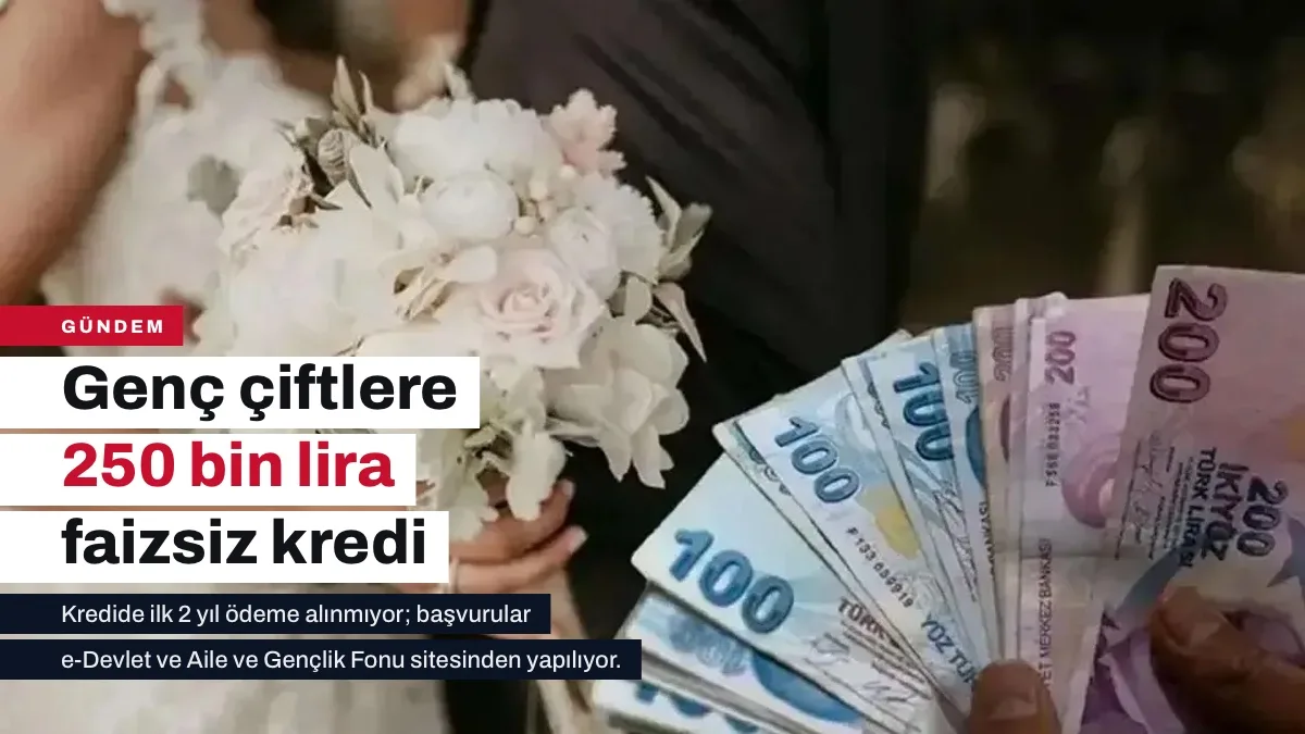 Evlilik kredisi başvurusu yapan genç çift evlilik cüzdanıyla